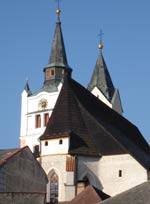 Logo kostel sv. Ludmily - Římskokatolické farnosti Vimperk, Horní Vltavice, Stachy, Svatá Maří, Šumavské Hoštice, Zdíkovec, Vacov